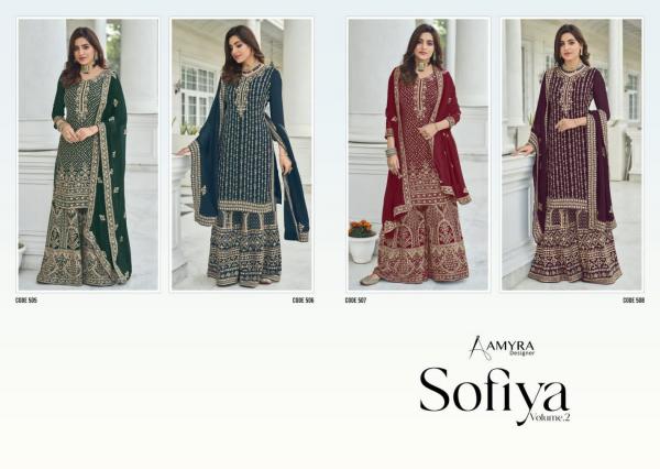 Amyra Sofiya 2 Georgette Wear Designer Salwar Suits Collection